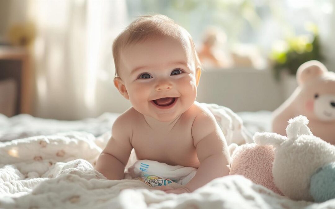 Les couches Pampers qui protègent la peau de votre bébé