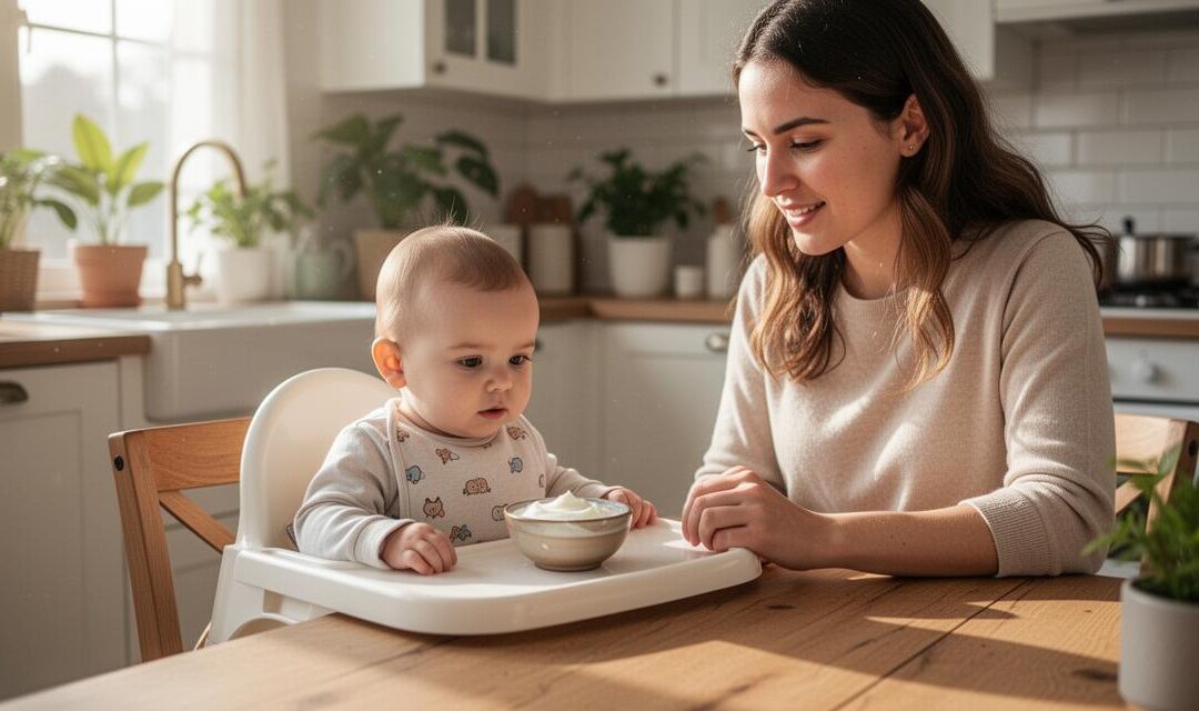 Diversification alimentaire : le yaourt pour bebe est-il adapté en cas de coliques ?